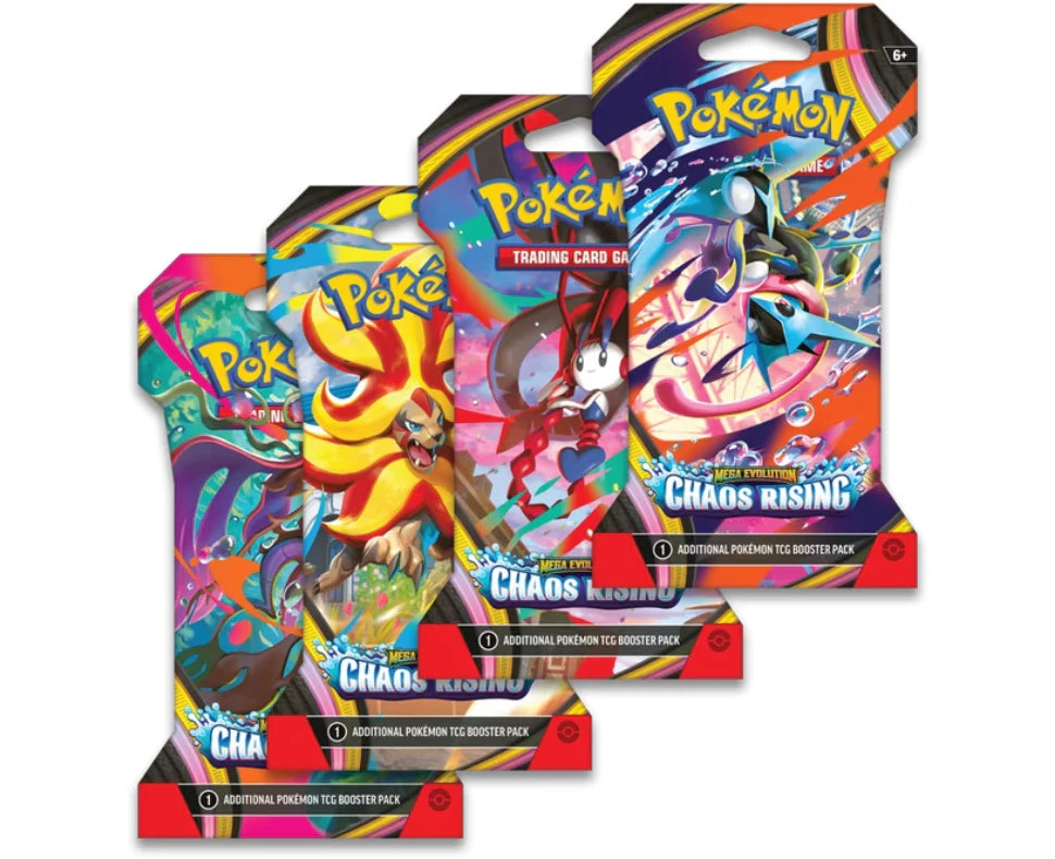Pokemon Chaos Rising Sleeved Booster Pack